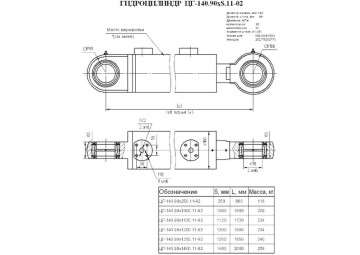 ЦГ-140.90х1400.11-02