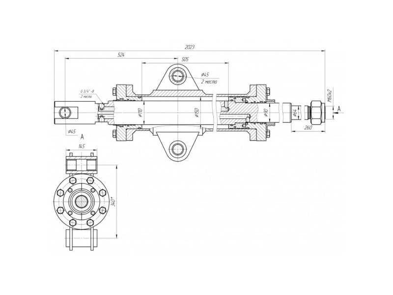 ЦГ-2-150.110.90х505.83
