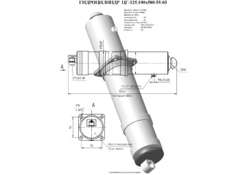 ЦГ-125.100х580.55-03