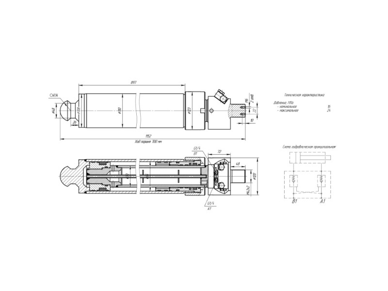 ЦГ-95.70х700.54
