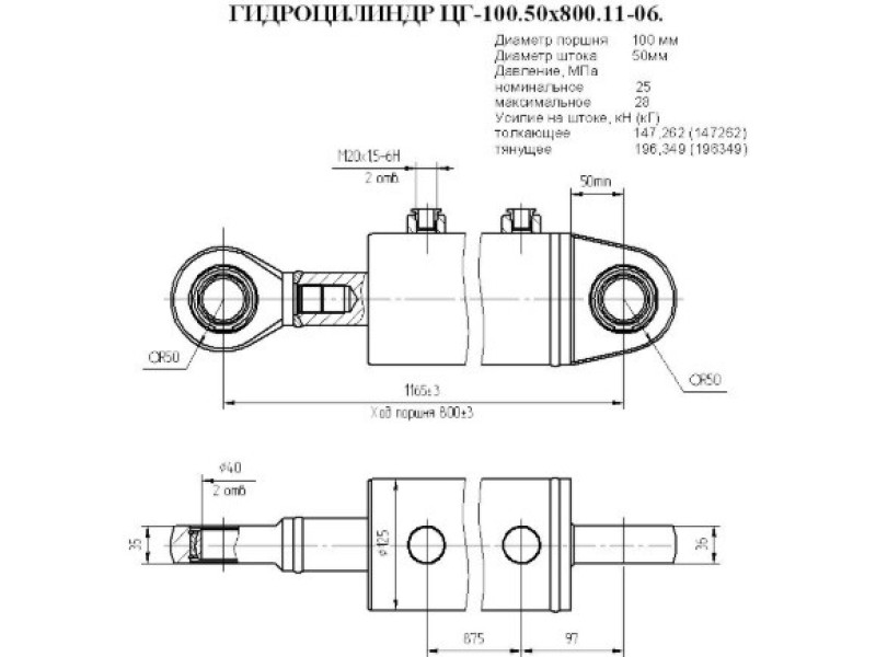 ЦГ-100.50х800.11-06