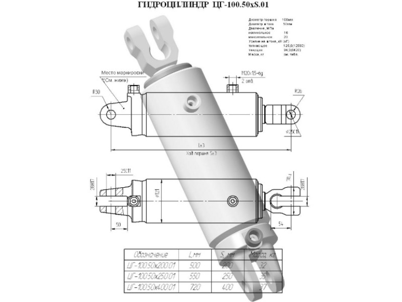 ЦГ-100.50х200.01